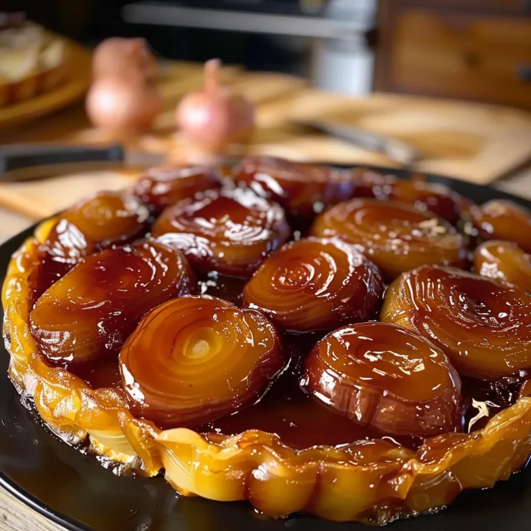 Tarte Tatin aux Oignons Doux : La Recette Gourmande