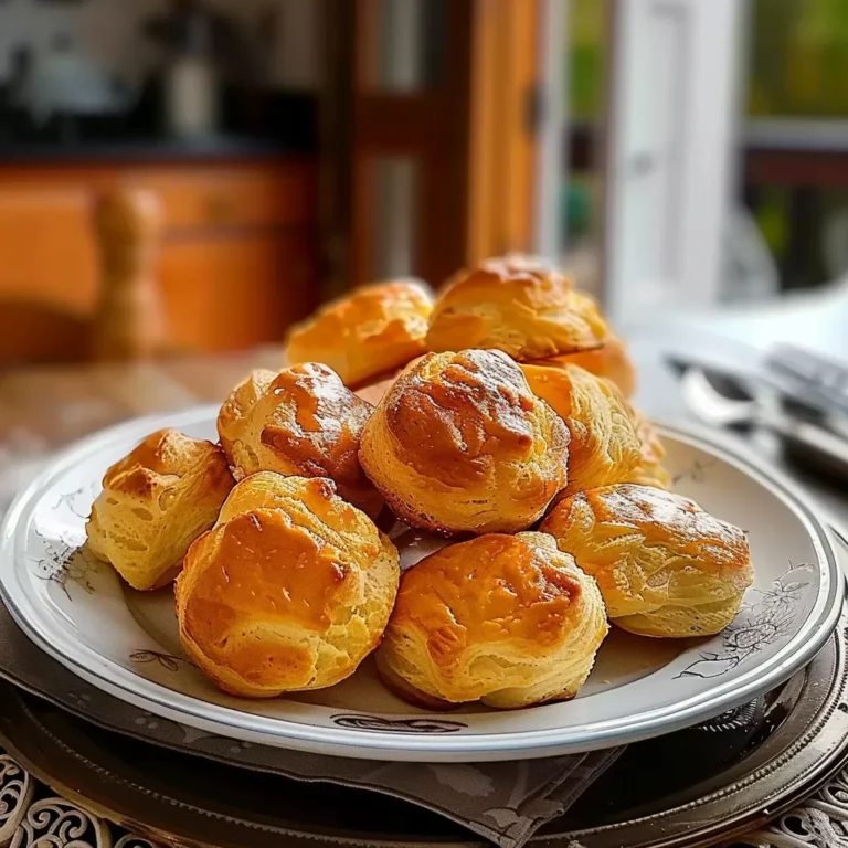 Gougères au Vieux Comté : Une délicieuse recette française