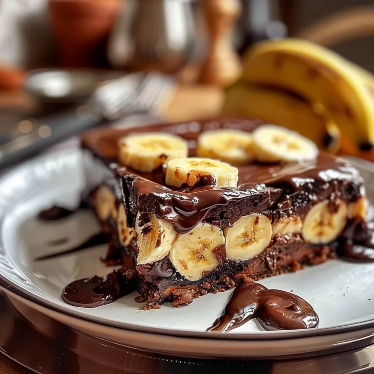 Gâteau Automnal Banane Chocolat : Un délice réconfortant