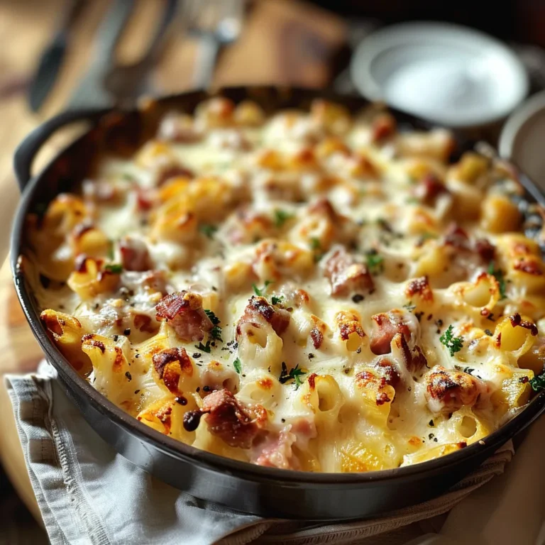 Gratin de Coquillettes à la Raclette et Viande Hachée : Délicieux