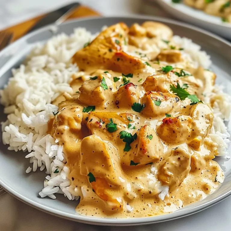 CREAMY SMOTHERED CHICKEN AND RICE : Un plat réconfortant