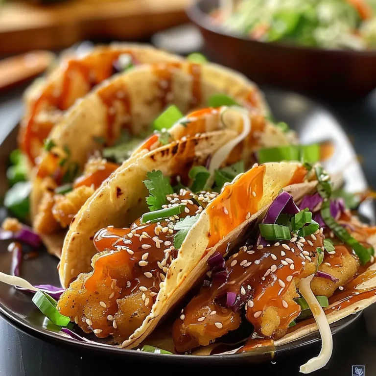 Crispy Asian Chicken Wonton Tacos : Une Explosion de Saveurs