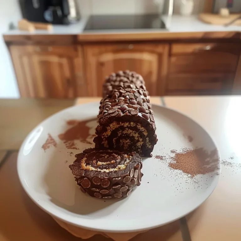 Roulé chocolat noisette de Cyril Lignac : la recette divine