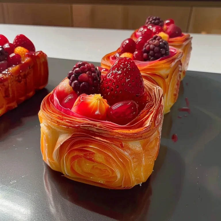 LABO | Brioche feuilletée fruit rouge