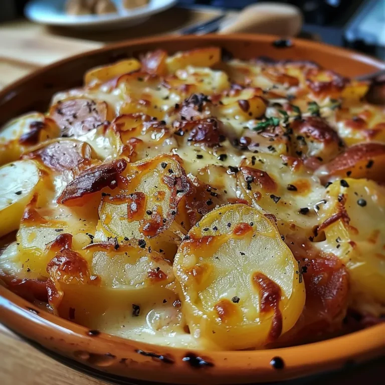 Gratin Rustique de Pommes de Terre : Recette Savoureuse