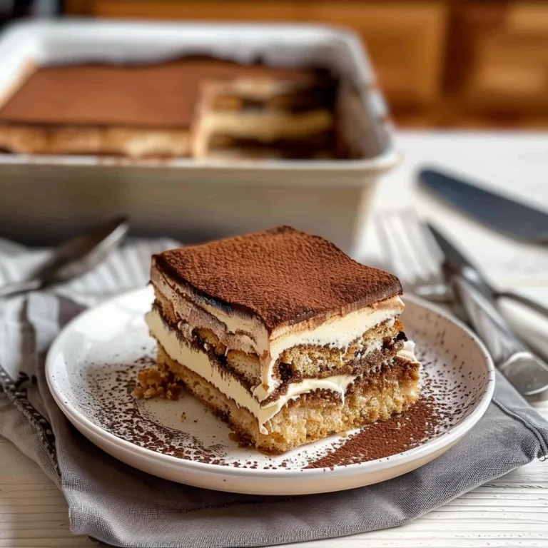 Chocolate Tiramisu : Un délice irrésistible à savourer