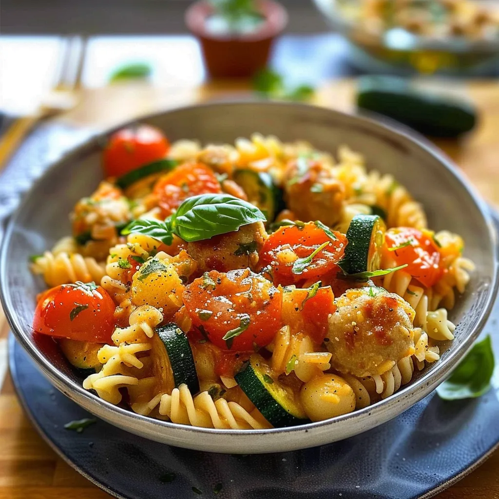 Tips for Risotto de Pâtes aux Courgettes, Tomates