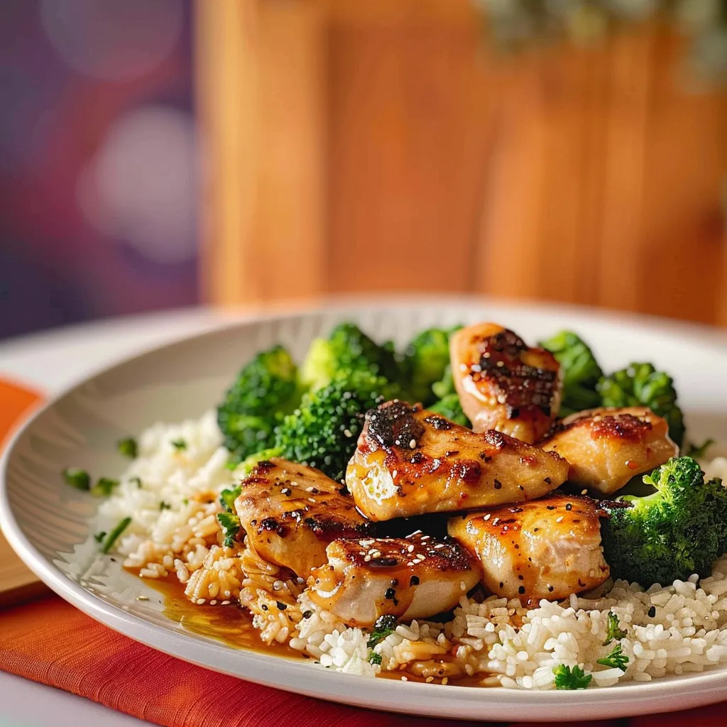 Tips for Délicieux Poulet Sauté Avec Riz Et Brocoli 
