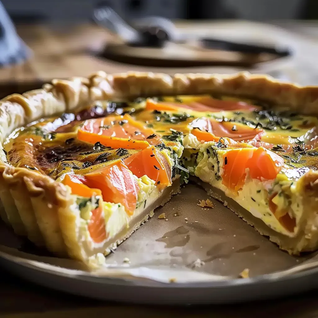 Tips for Quiche aux poireaux et au saumon fumé