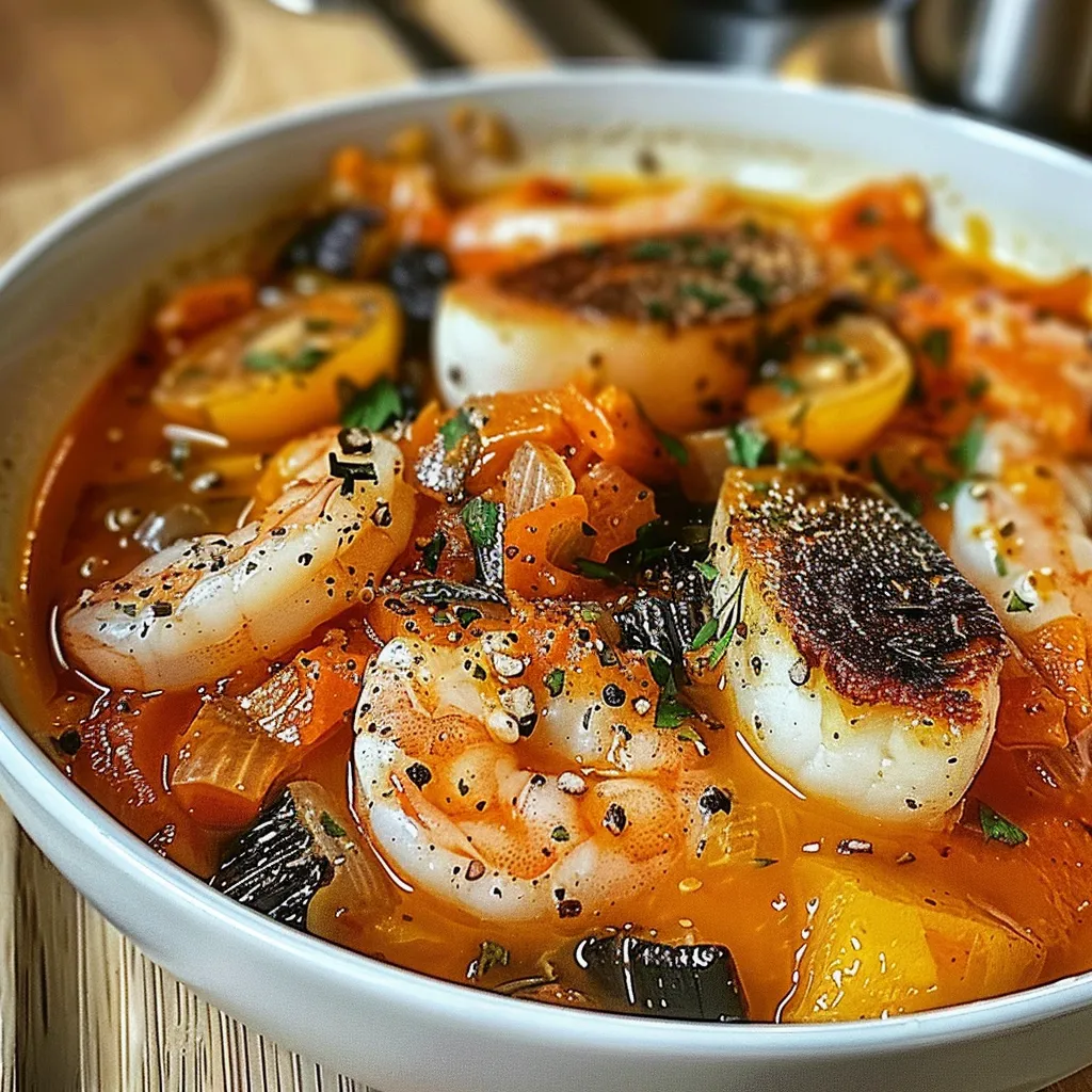 Tips for MARMITE DE LA MER ET SA SAUCE ROUILLE