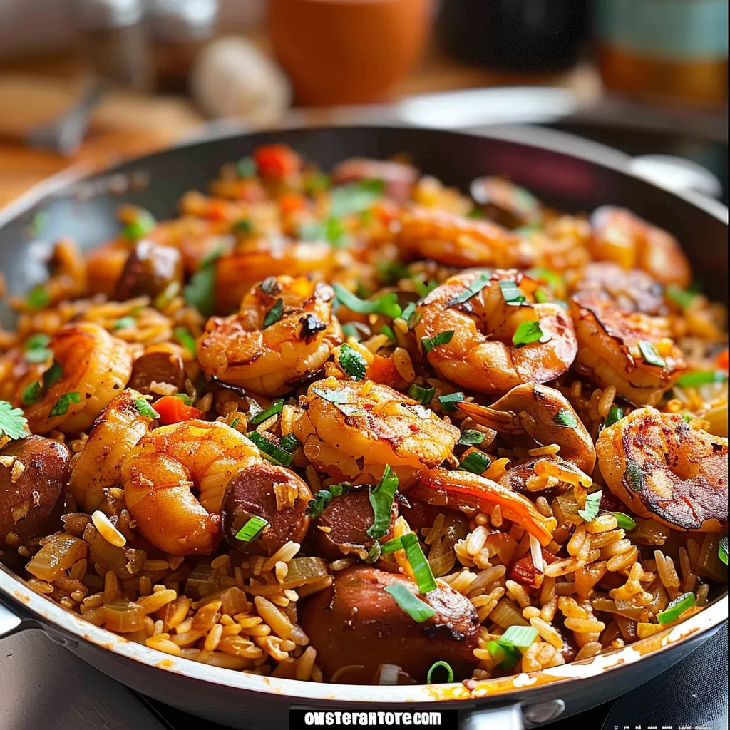 Tips for Jambalaya Authentique au Poulet, Crevettes et Saucisse