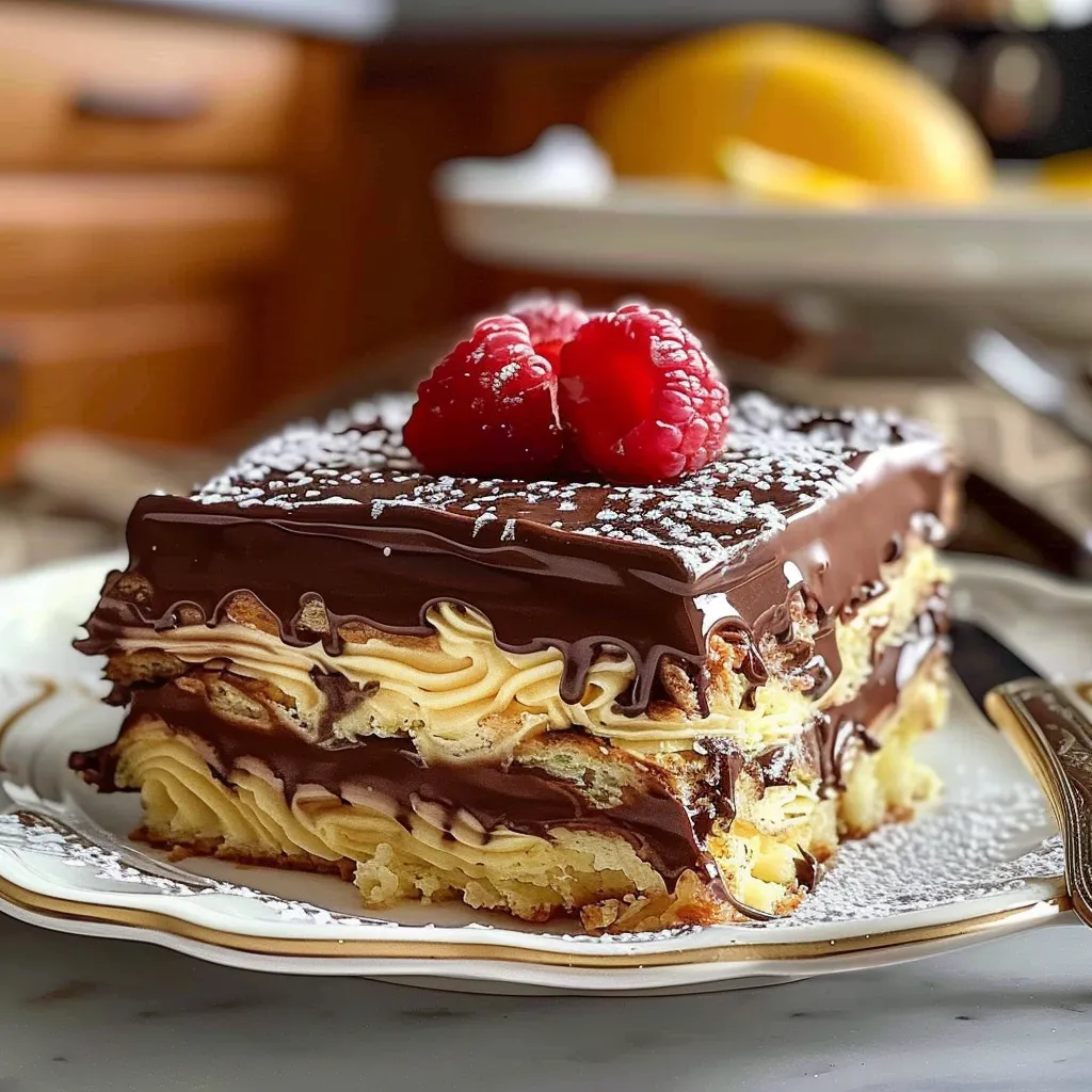 Tips for Gâteau éclair au chocolat sans cuisson