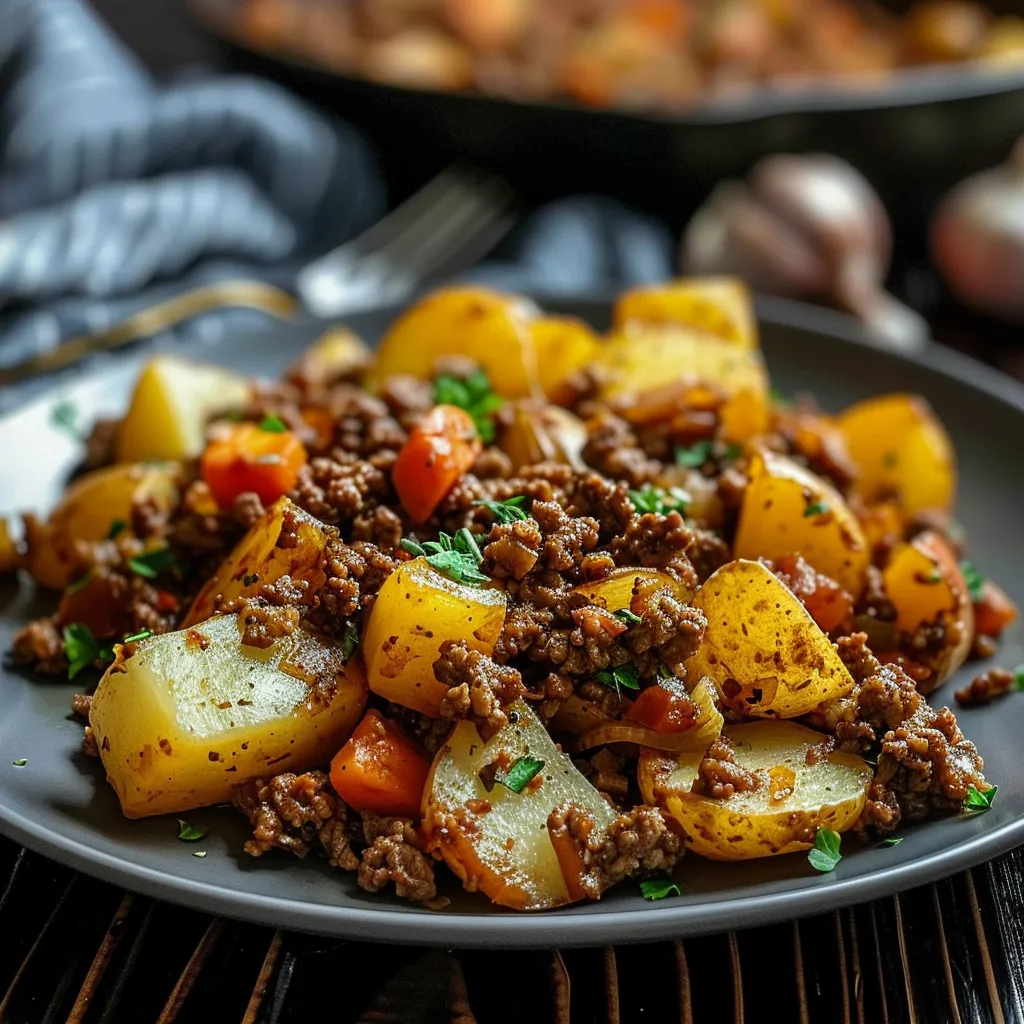 Tips for Savory Ground Beef and Potatoes Recipe