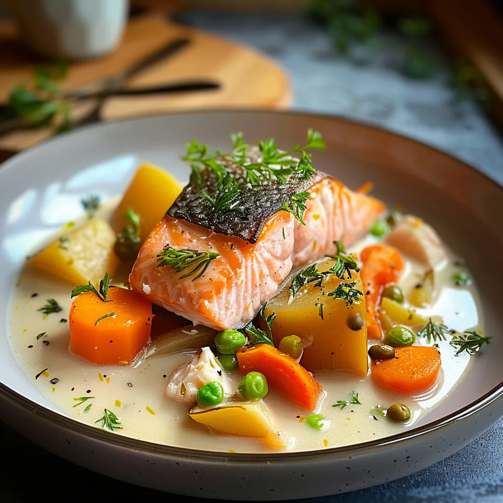 Tips for Blanquette de Saumon avec Poireaux et Carottes