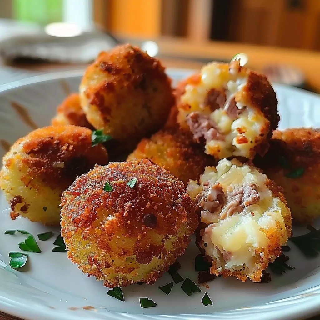 Tips for Croquettes de pommes de terre farcies à la viande