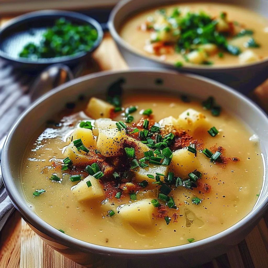 Tips for Soupe de pommes de terre, de poireaux et de panais