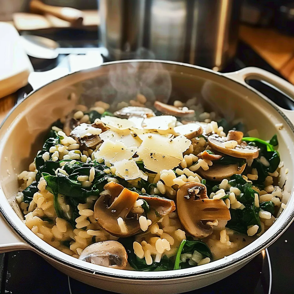 Tips for Risotto aux Champignons et aux Épinards