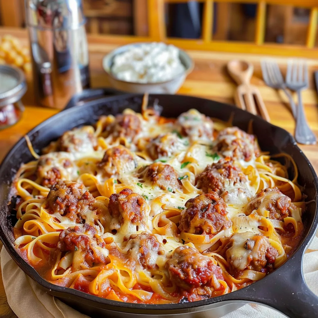 Tips for Gratin de linguine aux boulettes de viande 