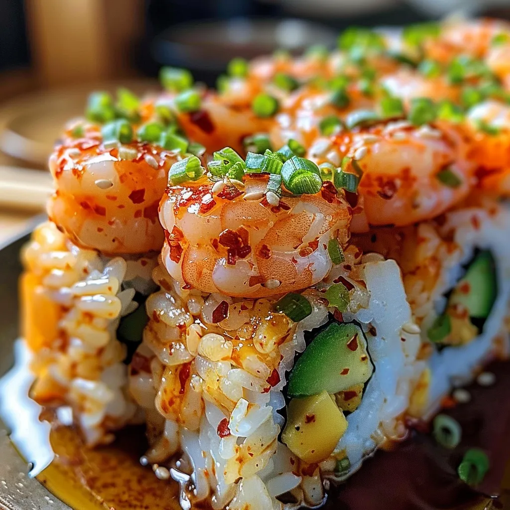 Tips for Spicy Shrimp Sushi Stacks