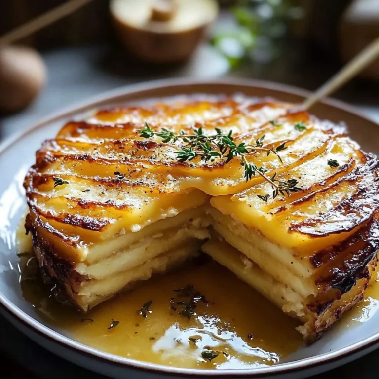 Gratins de Pomme de Terre Croustillants et Fondants | Recette Savoureuse