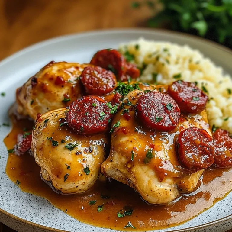 Poulet Fondant au Chorizo : Explosion de Saveurs Délicieuses