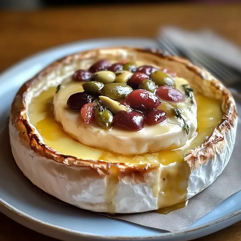 Camembert Roti au Four : Une Délicieuse Recette Facile