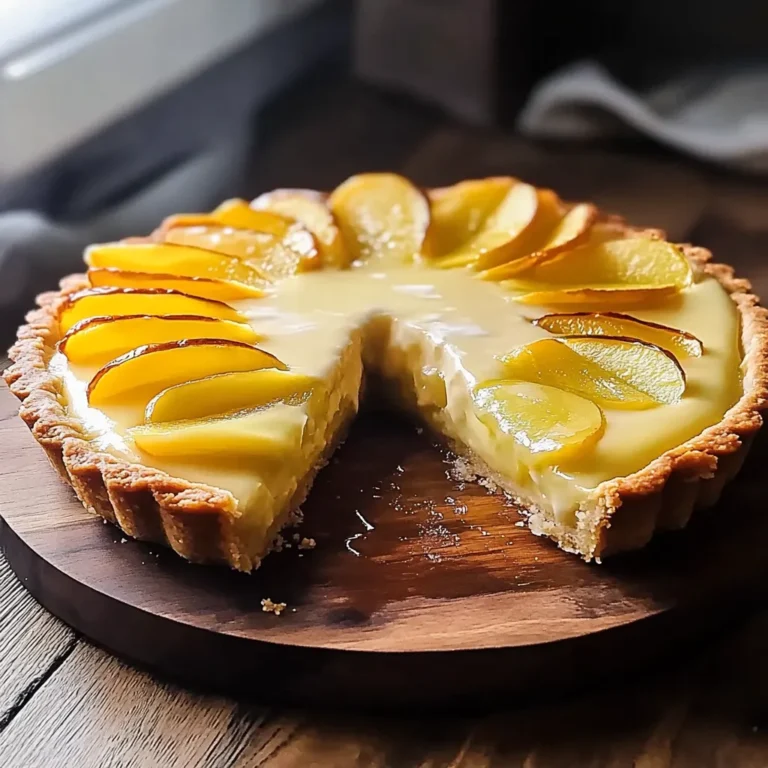 Tarte aux Pommes à la Crème Pâtissière : Délices Inoubliables