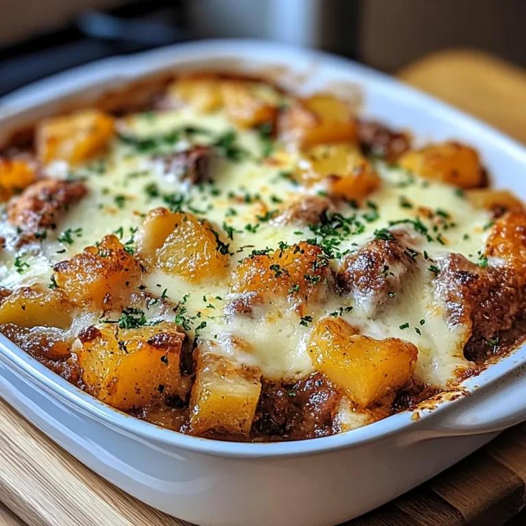 Gratin de patate douce et bœuf haché : Recette facile et délicieuse