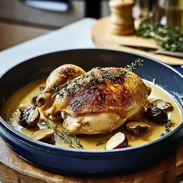 Recette Savoureuse de Poulet à la Forestière: