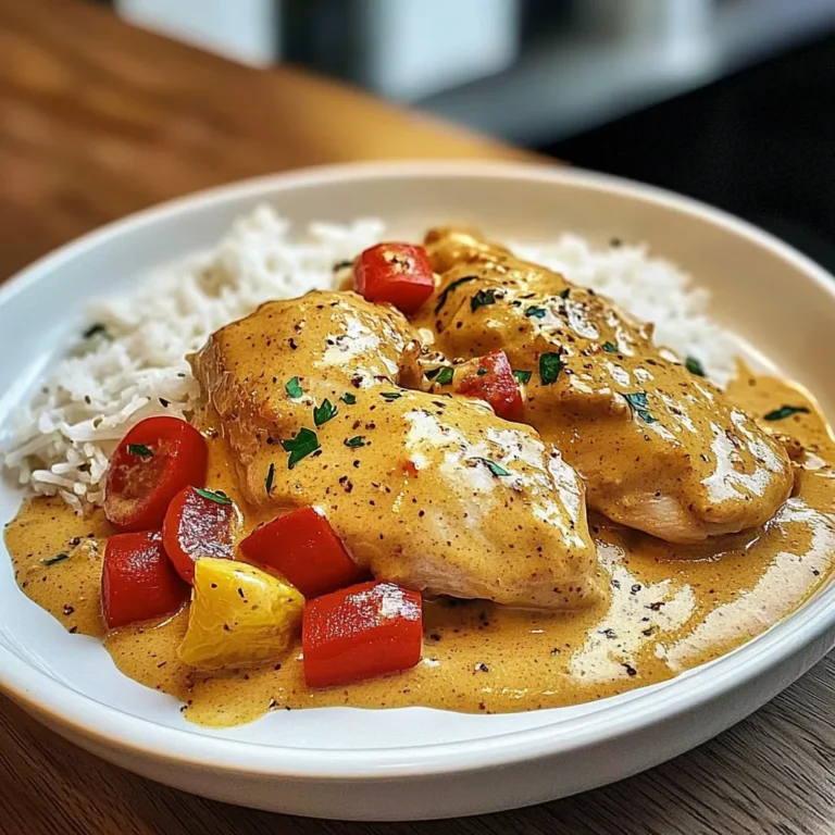 Poulet Sauce Crémeuse & Riz Moelleux : Délicieux à Faire !