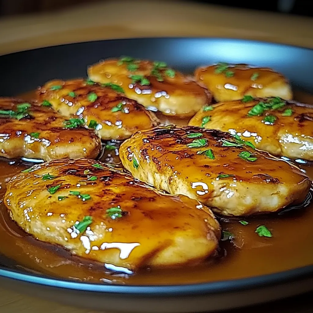 Tips for Escalopes de Poulet Caramélisées à l’Ail, Miel et Sauce 