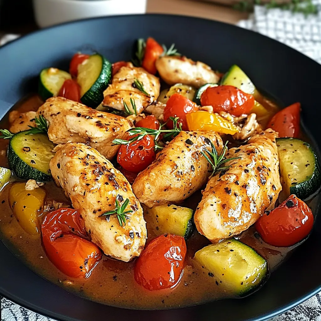 Tips for Émincé de Poulet aux Courgettes et Tomates Cerises : Un Plat Léger et Savoureux