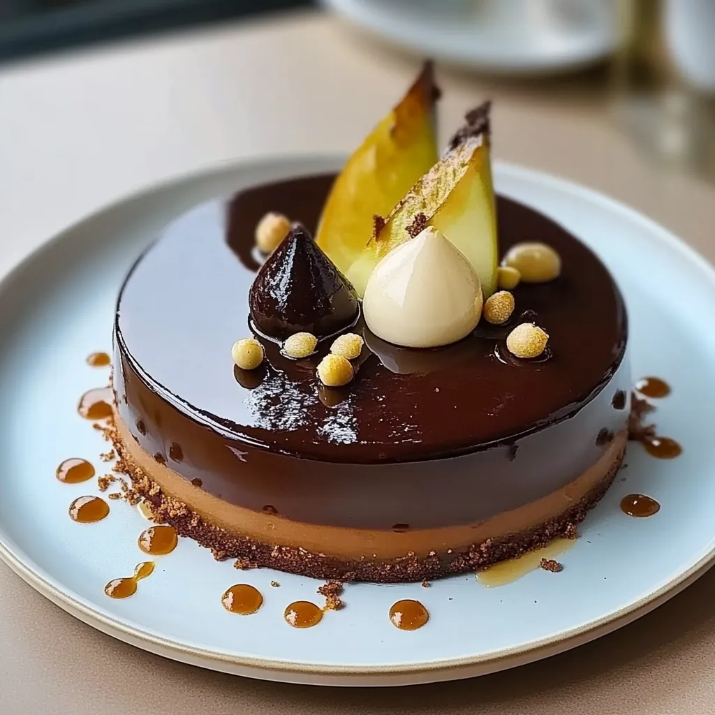 Tips for L’Art Sublime de l’Entremet Poire Chocolat : Un Voyage Culinaire