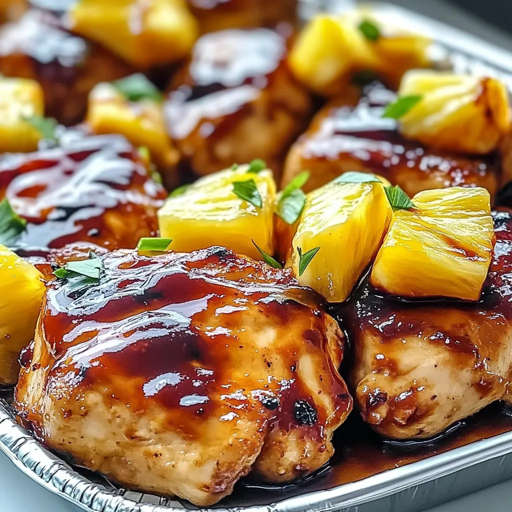 Tips for Hawaiian BBQ Chicken and Pineapple Foil Packets Delight