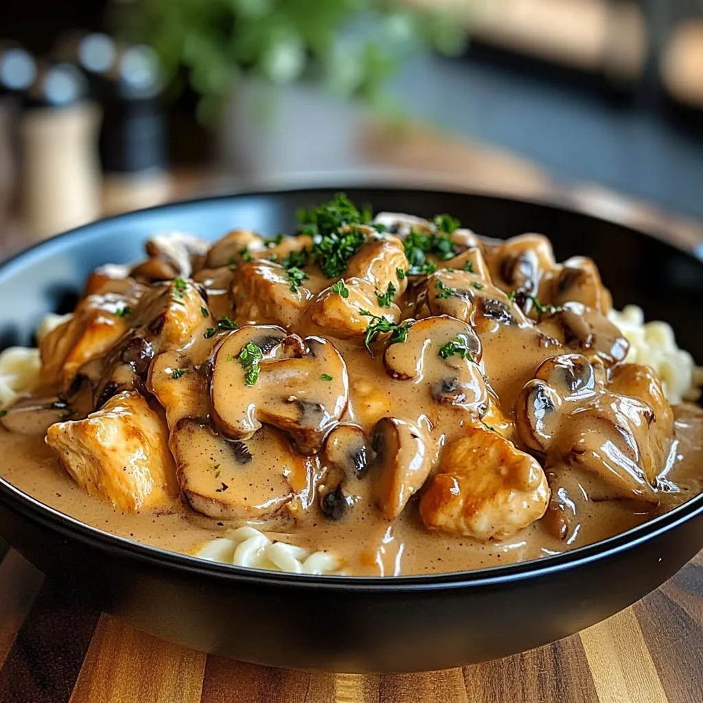 Tips for Stroganoff de Poulet aux Champignons