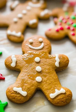 Brown Butter Gingerbread Men