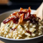 Caramelized Onion, Bacon, and Parmesan Risotto Recipe