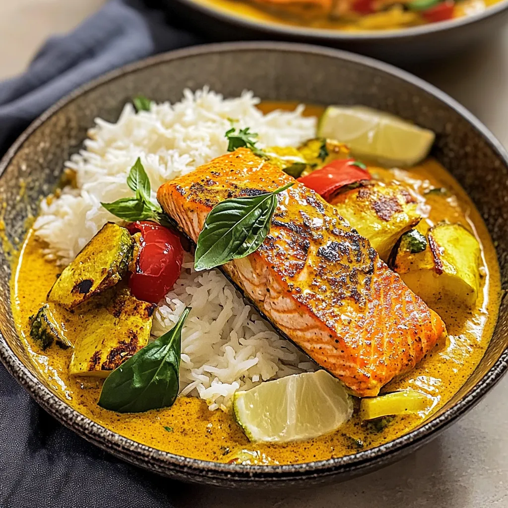 CARIBBEAN-STYLE COCONUT CURRY SALMON: AN AMAZING ULTIMATE RECIPE