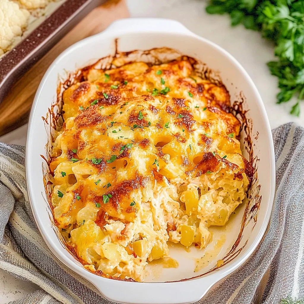CAULIFLOWER CASSEROLE