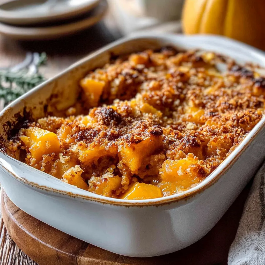 Classic Butternut Squash Apple Bake Recipe | Sweet & Savory Fall Side Dish
