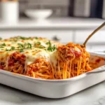Comforting Baked Spaghetti