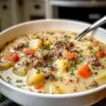 Comforting Potato and Sausage Chowder