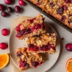 Cranberry Crumb Bars