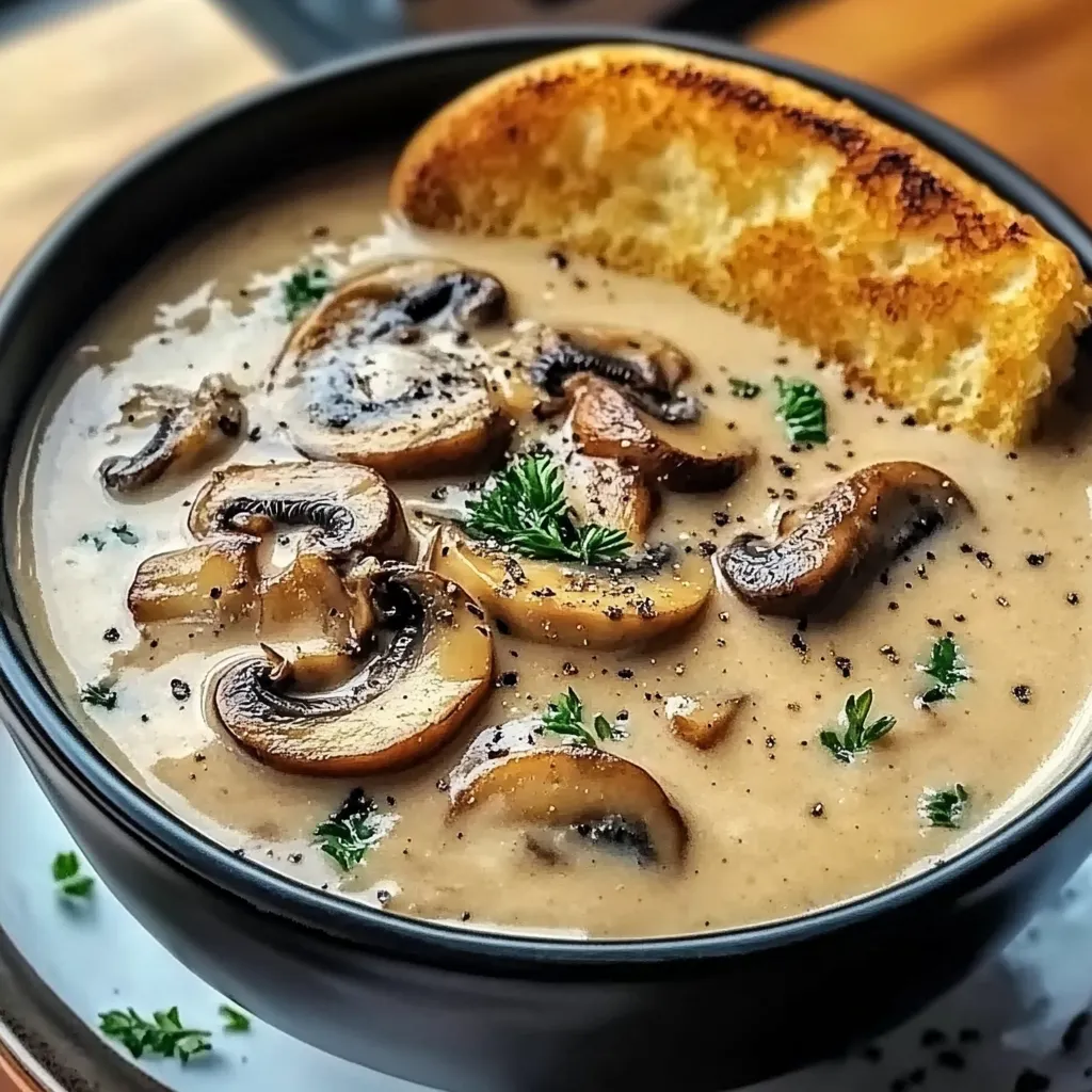 Creamy Mushroom Soup Recipe - Perfect Comfort Food