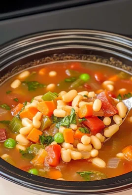 CROCKPOT MINESTRONE SOUP