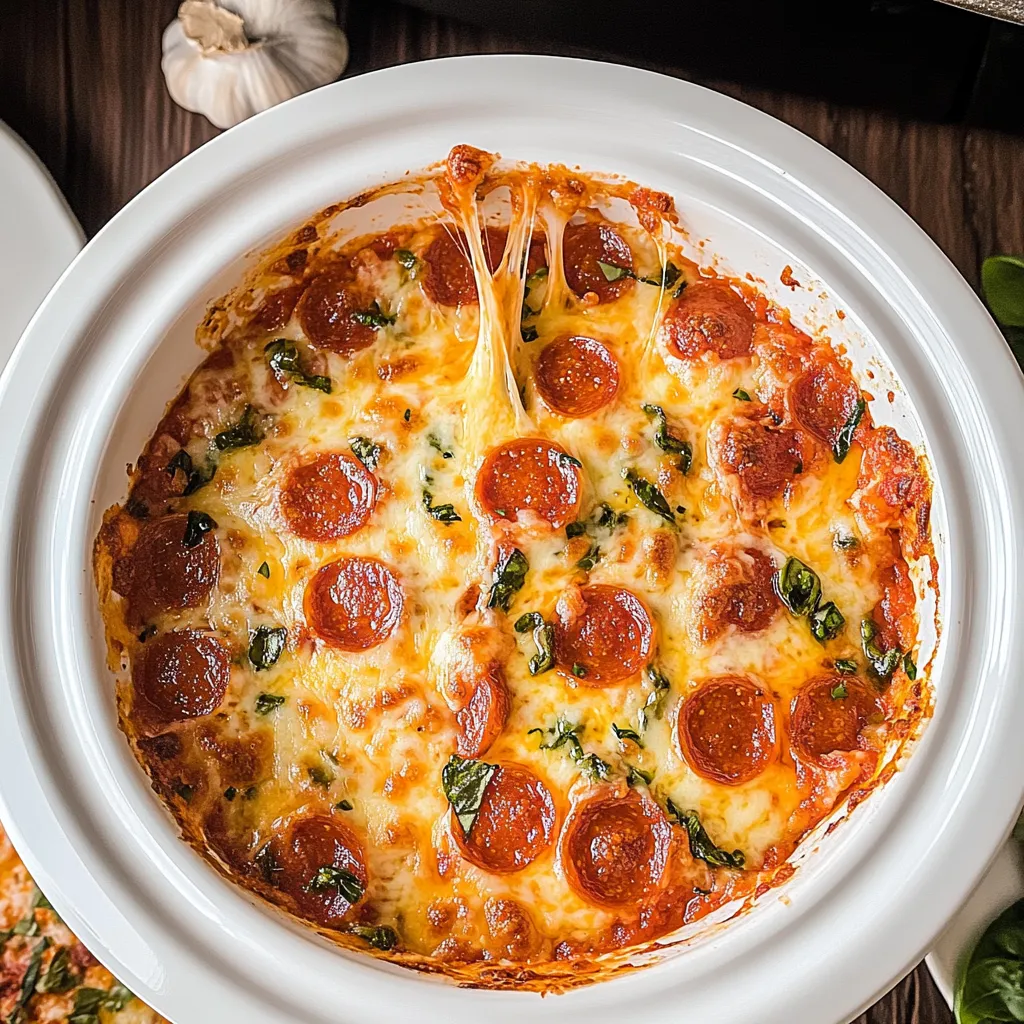 Crockpot Pizza Dip