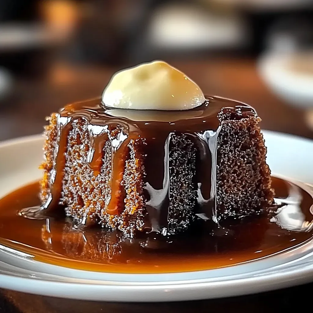 DECADENT CLASSIC STICKY TOFFEE PUDDING RECIPE DELIGHT