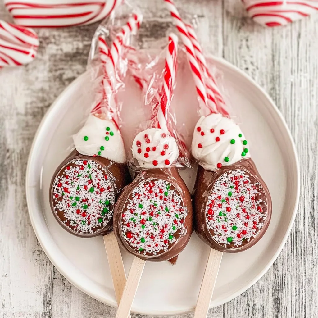 DIY PEPPERMINT CANDY SPOONS