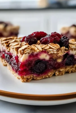 Easy Cranberry Oatmeal Bars Recipe