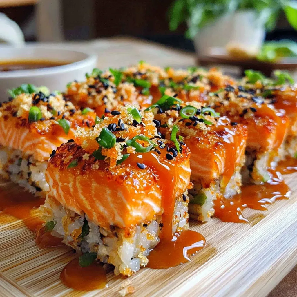 Easy Spicy Salmon Sushi Bake Recipe - Flavorful Asian Fusion Dinner Idea